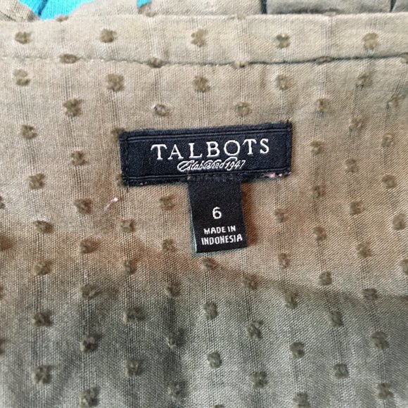 Talbots Tops Size 6 S Lot of 4 Career Casual Solid Stripe Knit Cotton Wool Blend - Picture 4 of 16